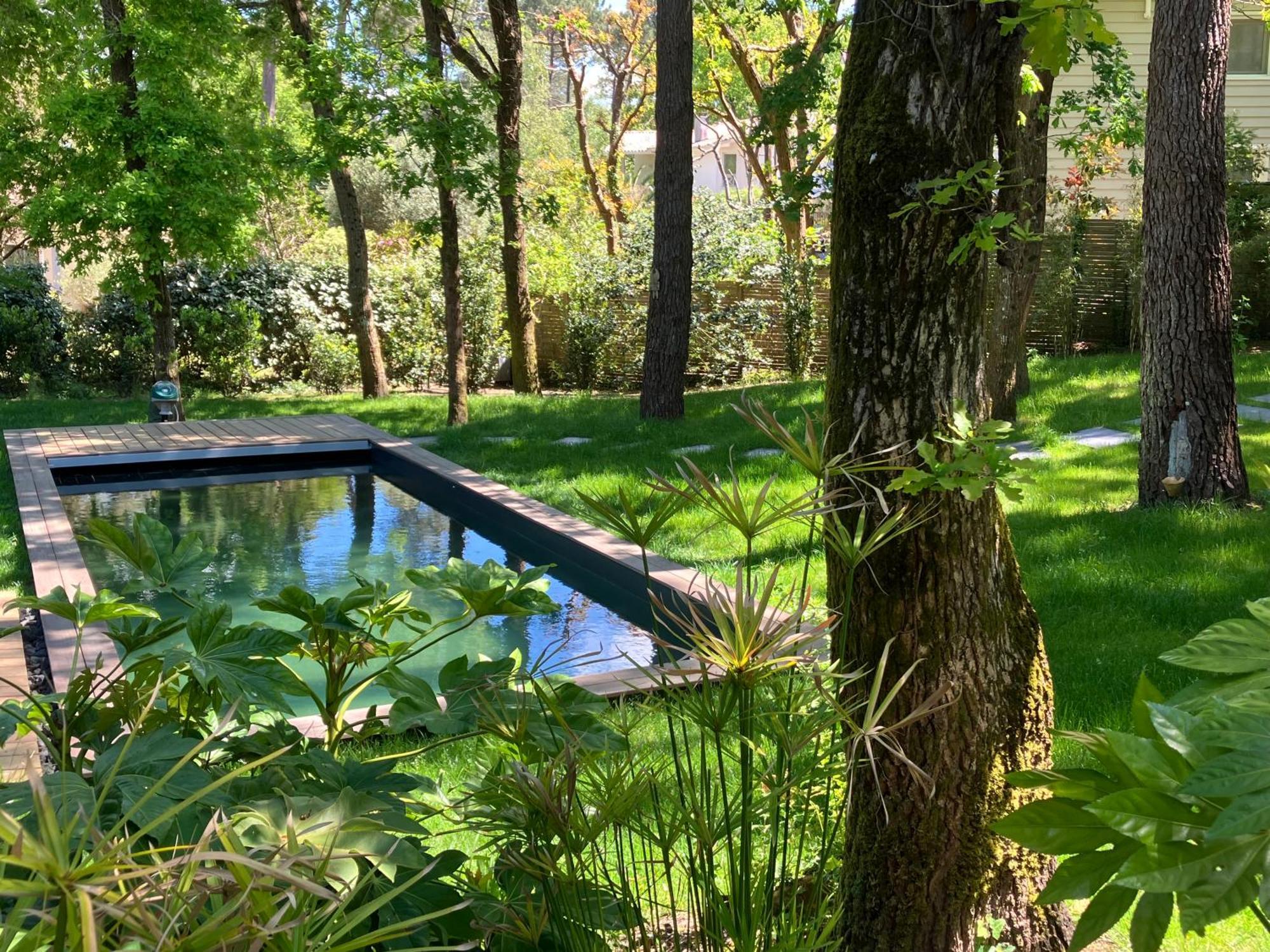 Nouveau - Ecolodge 'Calme Et Nature' - Avec Piscine Au Golf-Lac De Biscarrosse - Couchage 2 Personnes Экстерьер фото