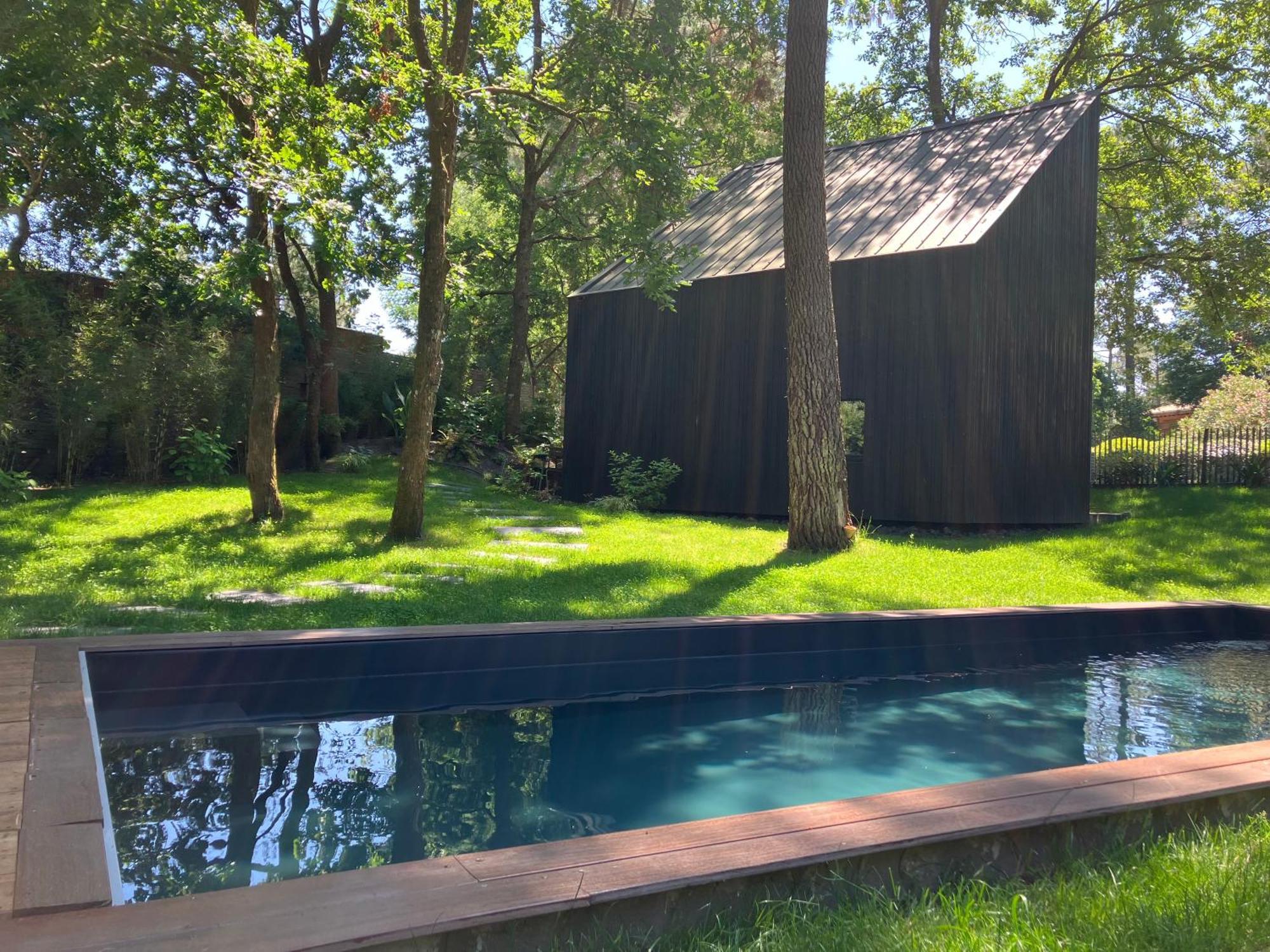 Nouveau - Ecolodge 'Calme Et Nature' - Avec Piscine Au Golf-Lac De Biscarrosse - Couchage 2 Personnes Экстерьер фото