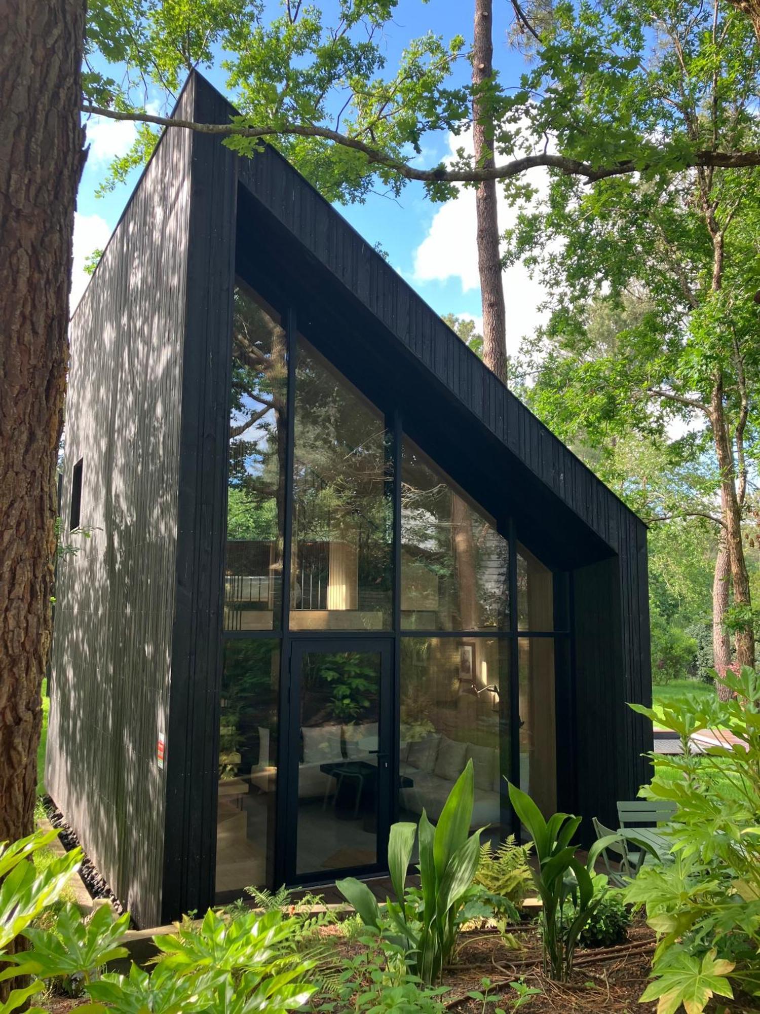 Nouveau - Ecolodge 'Calme Et Nature' - Avec Piscine Au Golf-Lac De Biscarrosse - Couchage 2 Personnes Экстерьер фото