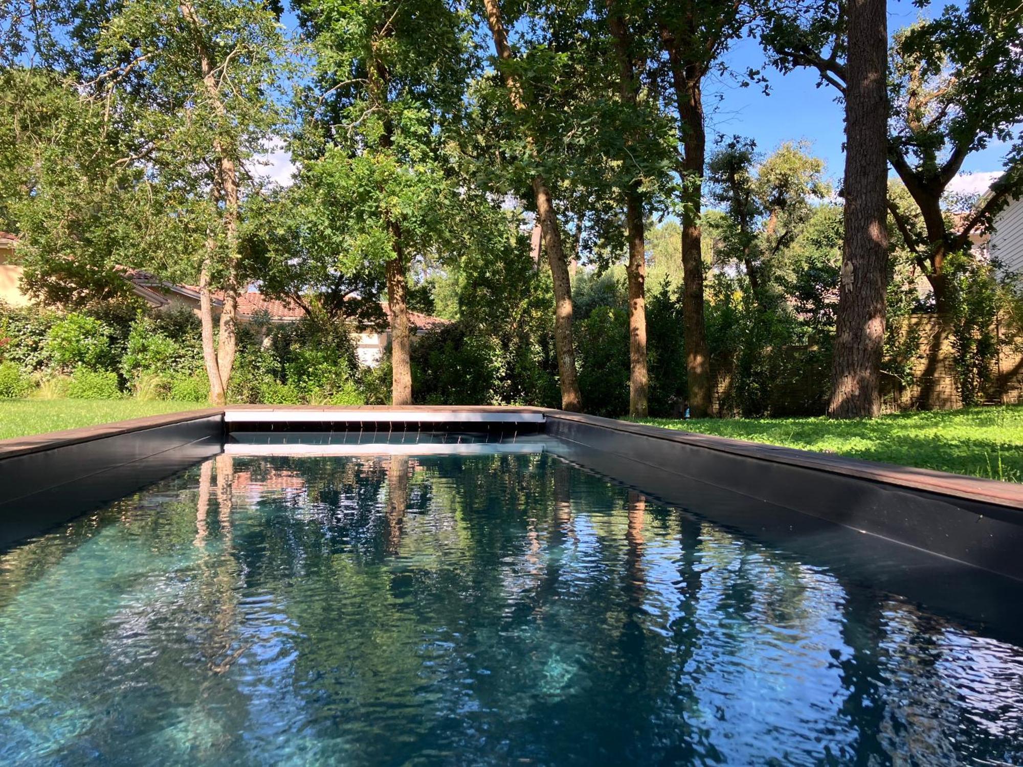Nouveau - Ecolodge 'Calme Et Nature' - Avec Piscine Au Golf-Lac De Biscarrosse - Couchage 2 Personnes Экстерьер фото