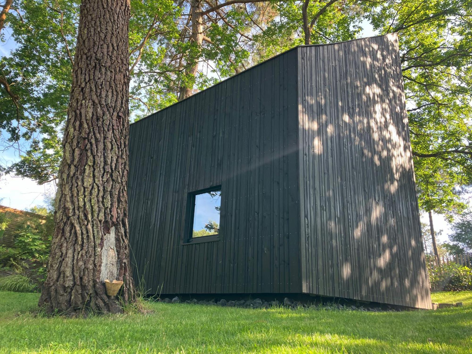 Nouveau - Ecolodge 'Calme Et Nature' - Avec Piscine Au Golf-Lac De Biscarrosse - Couchage 2 Personnes Экстерьер фото